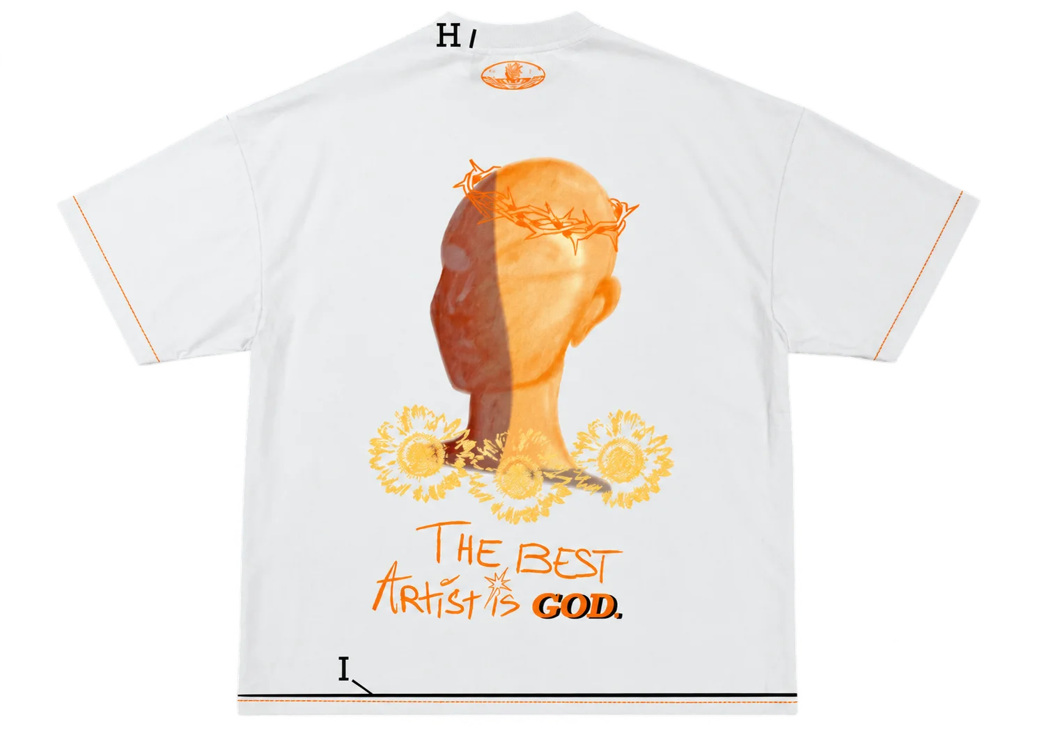 Guide de mesure du T-shirt Genesis — dos